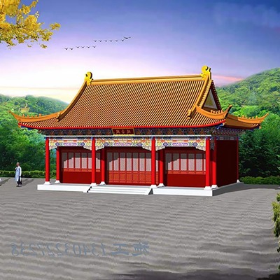 農(nóng)村小廟 農(nóng)村三間廟 廟宇施工隊(duì) 大殿施工隊(duì) 小型廟宇